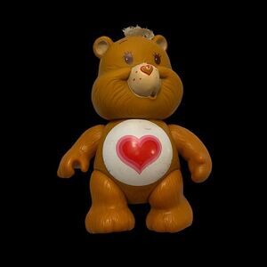 Vintage 80’s Care Bears Tenderheart Bear Posable Figurine